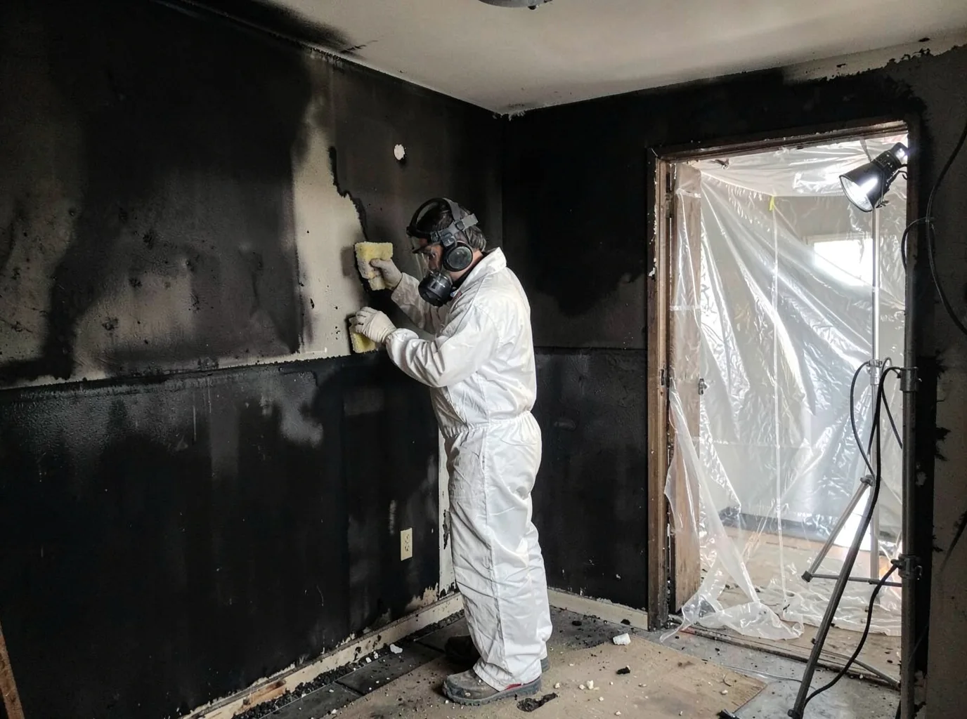 Fire Damage Restoration company in Houghton, SD